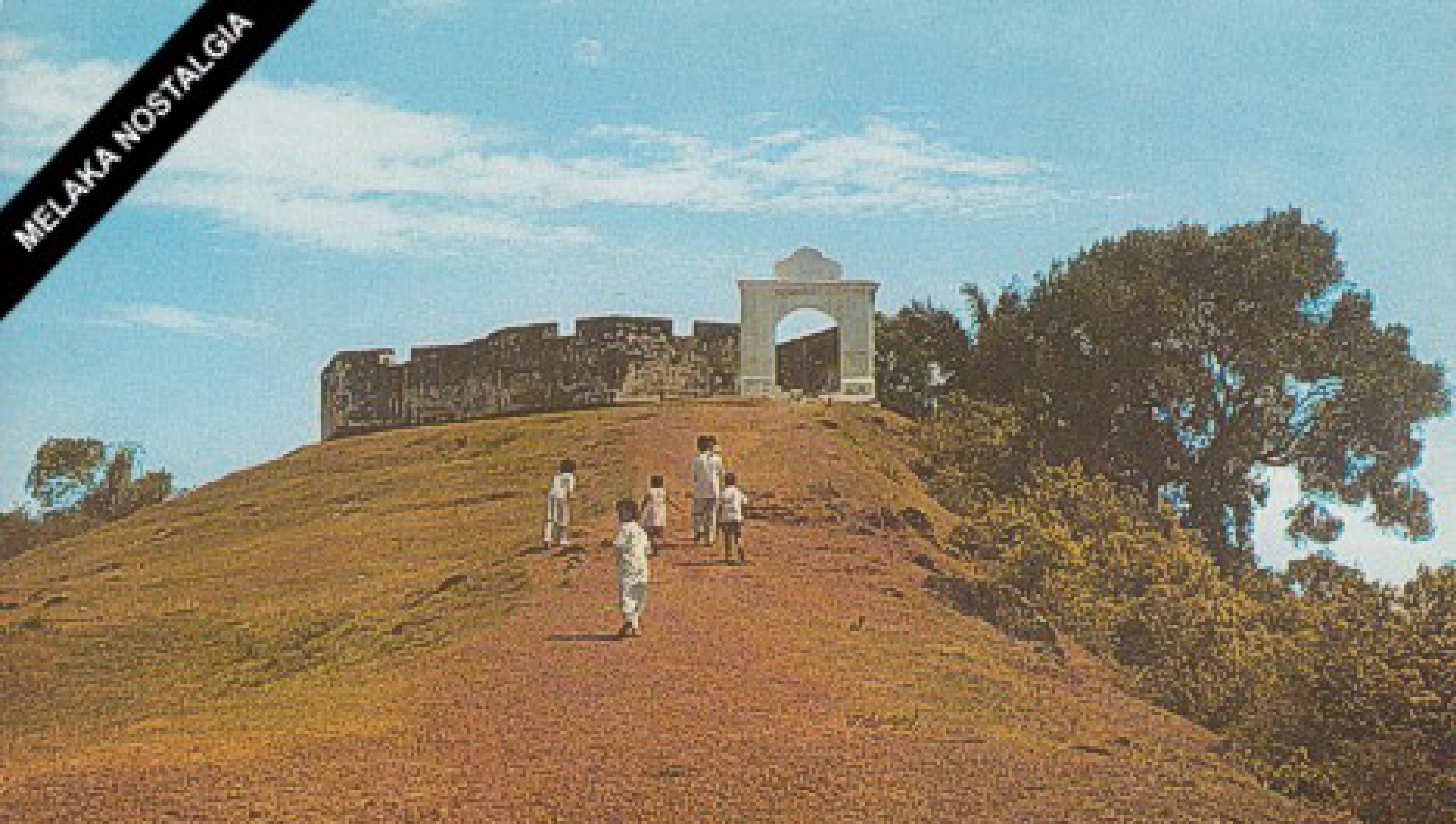 St. John's Fort circa 1960 (source: Melaka Nostalgia)