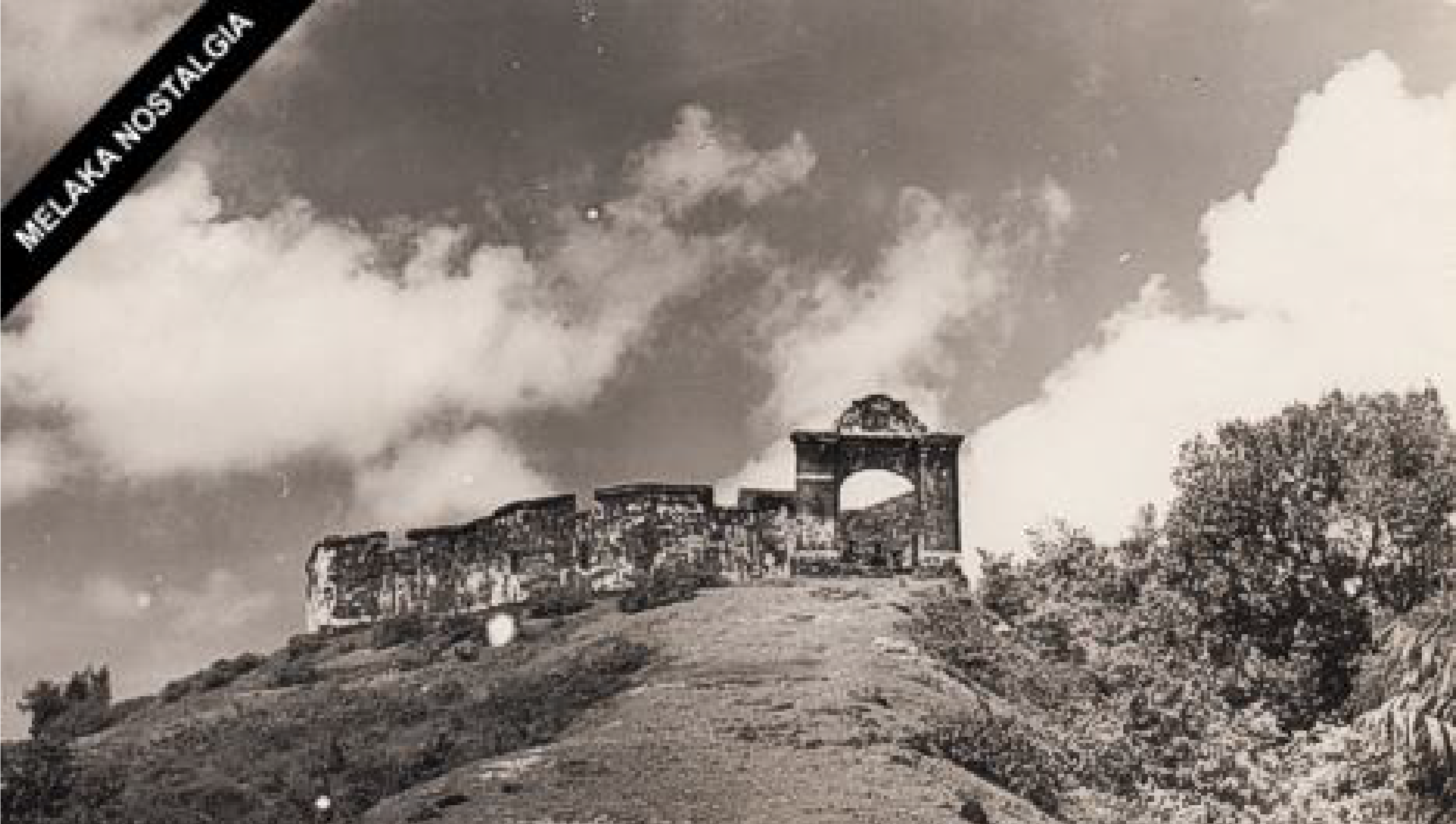 St. John's Fort circa 1940 (source: Melaka Nostalgia)